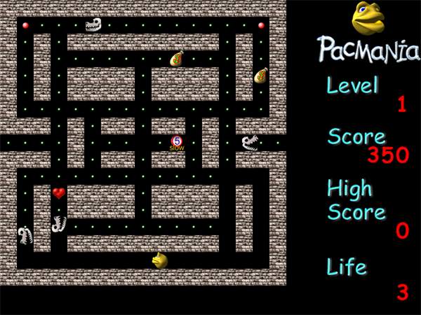 Pacman Advanced Game Free Download